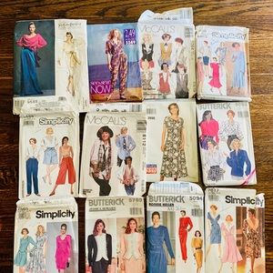 12  90s Ladies Sewing Patterns